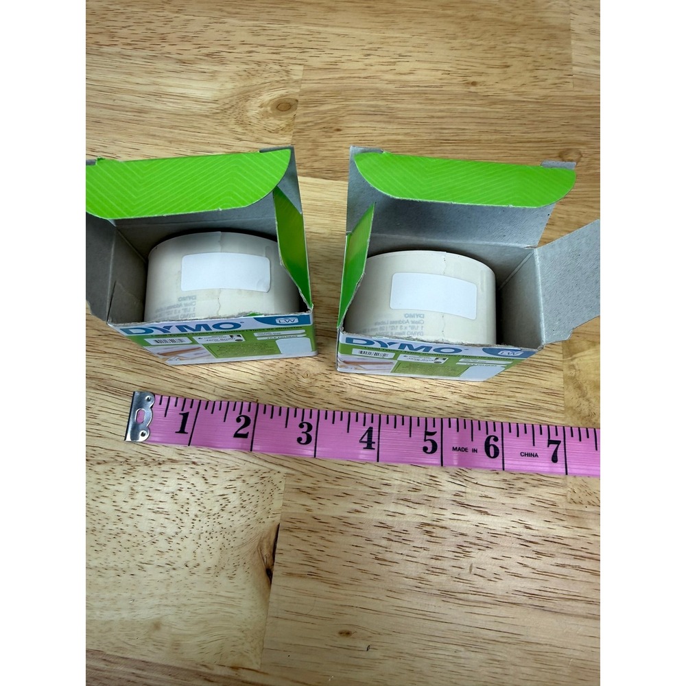 DYMO LabelWriter Clear Address Labels 1-1/8 x 3-1/2 2 Rolls 130 Each 30270 - Picture 3 of 5